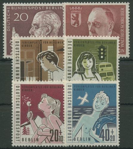 Berlin Jahrgang 1960 komplett (191/96) postfrisch (G6482)