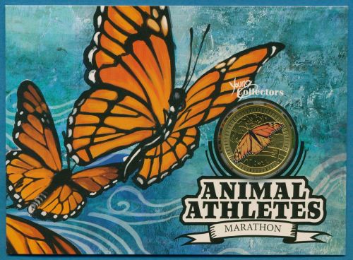 Australien Dollar 2012, Animal Athletes Monarch, KM 1810 st (m5865)