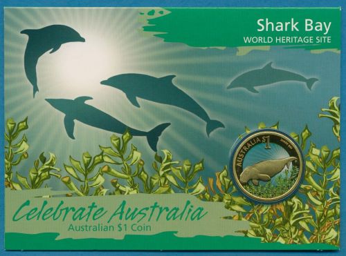 Australien Dollar 2010, Celebrate Australia Shark Bay, KM 1387 st (m5869)