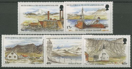 Südgeorgien 1999 Ansichten von Südgeorgien 278/82 postfrisch