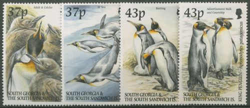 Südgeorgien 2000 Vögel Königspinguin 319/22 postfrisch