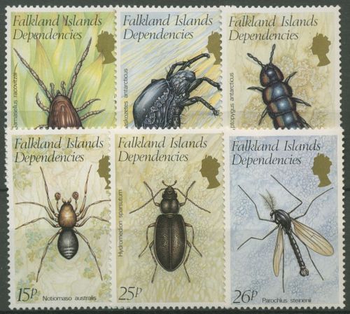 Falkland Dependencies 1982 Insekten und Spinnentiere 106/11 postfrisch