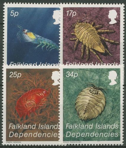 Falkland Dependencies 1984 Krebstiere 121/24 postfrisch