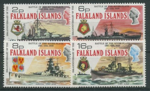 Falkland 1974 Schiffe Seeschlacht vor Punta del Este 232/35 postfrisch
