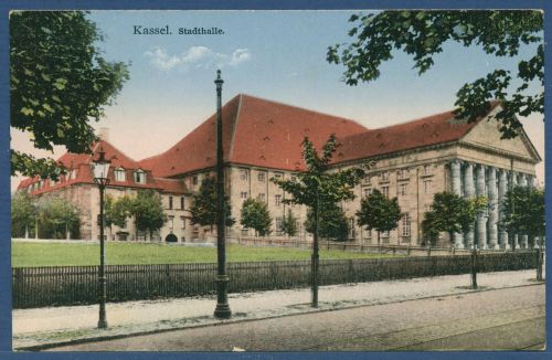 Kassel Stadthalle, ungebraucht (AK5238)