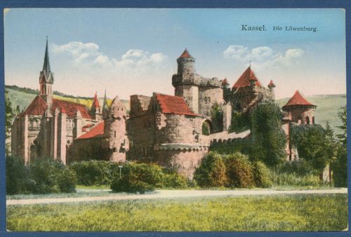 Kassel Die Löwenburg, ungebraucht (AK5236)