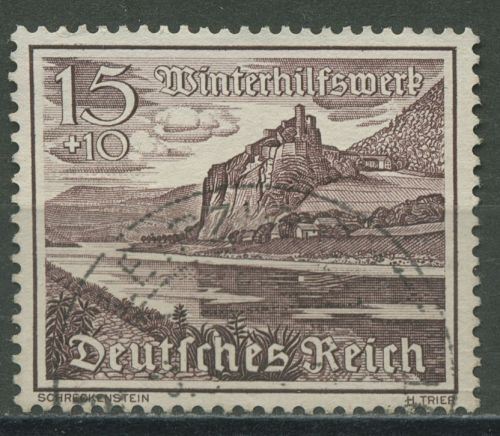 Deutsches Reich 1939 Winterhilfswerk WHW Bauwerke 736 gestempelt
