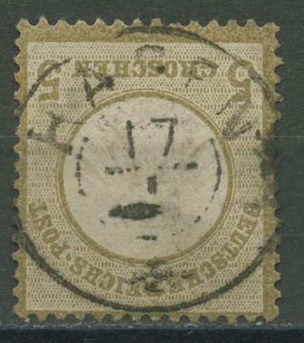 Deutsches Reich 1872 Adler mit kleinem Brustschild 6 Stempel HV K2 HAGEN