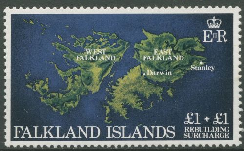 Falkland 1982 Wiederaufbau der Falklandinseln 354 postfrisch