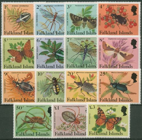 Falkland-Inseln 1984 Spinnen und Insekten 390/04 postfrisch