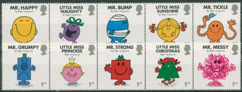 Großbritannien 2016 Kinderbuchfiguren 3949/58 ZD postfrisch (C42084)