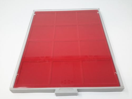 LINDNER Münzbox 2210 Standard 12 Fächer 69x62 für 10 DM PP gebraucht (Z1250)