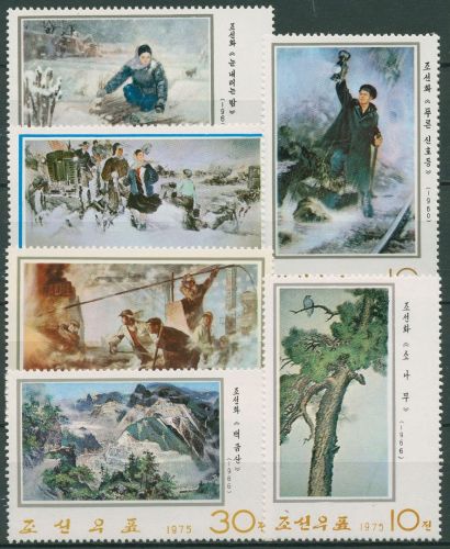 Korea (Nord) 1975 Gemälde 1374/79 postfrisch