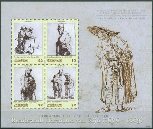 St. Vincent - Grenadinen/Union 2006 Rembrandt 402/05 K postfrisch (C64968)