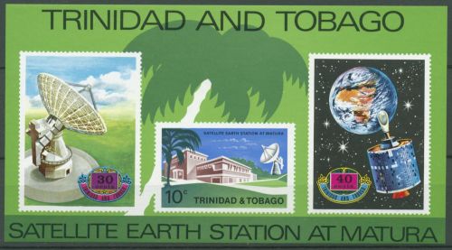 Trinidad und Tobago 1971 Erdfunkstelle Matura Block 2 postfrisch (C64982)