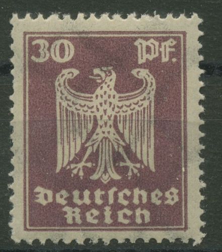 Deutsches Reich 1924 Neuer Reichsadler 359 postfrisch, kl. Zahnfehler (R80560)