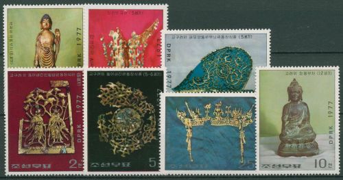 Korea (Nord) 1977 Kunstgegenstände 1645/51 postfrisch