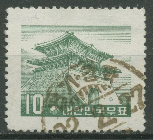Korea (Süd) 1957 Landesmotive Stadttor Seoul 246 gestempelt