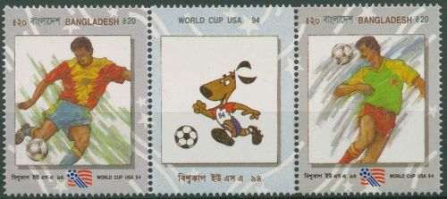 Bangladesch 1994 Fußball-WM USA 482/83 ZD postfrisch