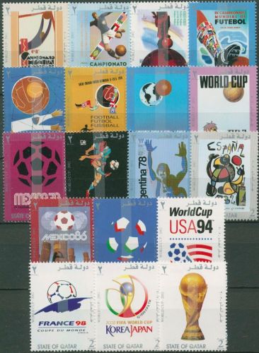Qatar 2002 Fußball-WM Japan & Südkorea Plakate 1193/10 postfrisch