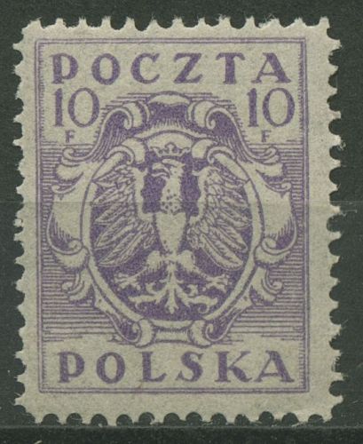 Östliches Oberschlesien 1922 Freimarke 2 postfrisch