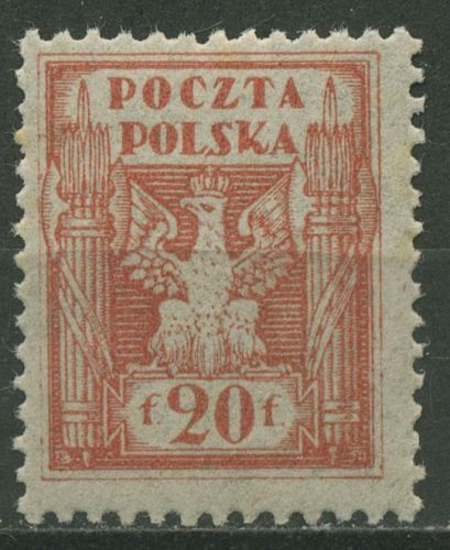 Östliches Oberschlesien 1922 Freimarke 3 postfrisch