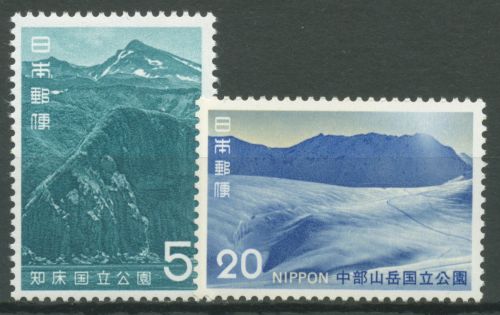 Japan 1965 Shiretoko-Nationalpark 903/04 postfrisch