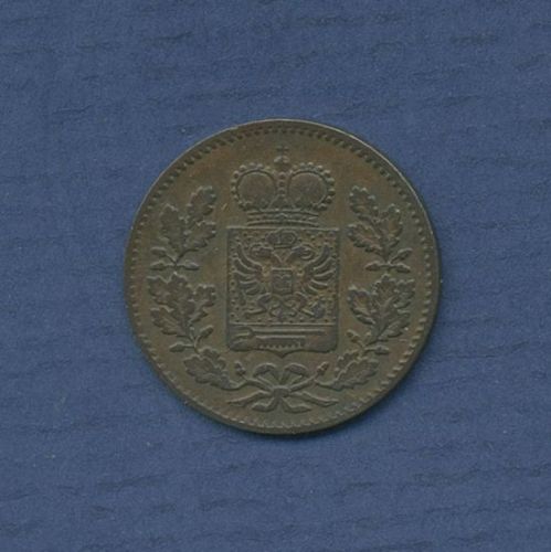 Schwarzburg 1/4 Kreuzer 1861, Friedrich Günther, J 49 ss + (m6824)