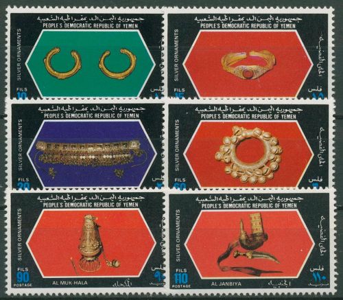 Jemen (Südjemen) 1978 Silberschmuck 219/21 postfrisch