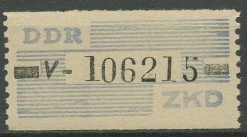 DDR 1959 Wertstreifen für den ZKD 26 V postfrisch