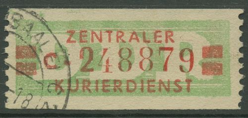 DDR 1959 Wertstreifen für den ZKD 31 aI C gestempelt