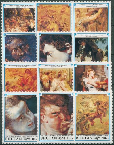 Bhutan 1991 Gemälde Peter Paul Rubens 1408/19 postfrisch