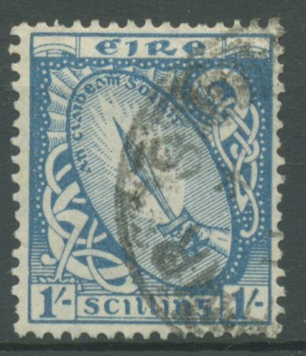 Irland 1923 Nationale Symbole Schwert des Lichts 51 A gestempelt