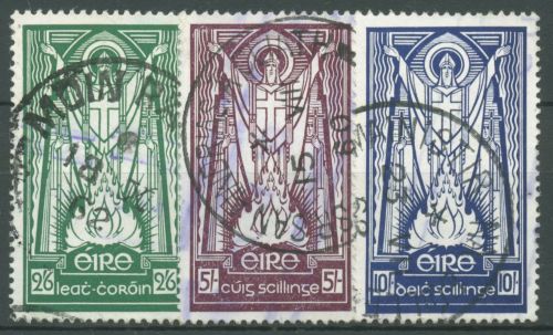 Irland 1942 Freimarken St. Patrick Osterfeuer 86/88 gestempelt