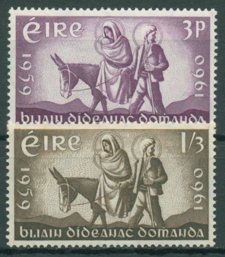 Irland 1960 Weltflüchtlingsjahr 144/45 postfrisch