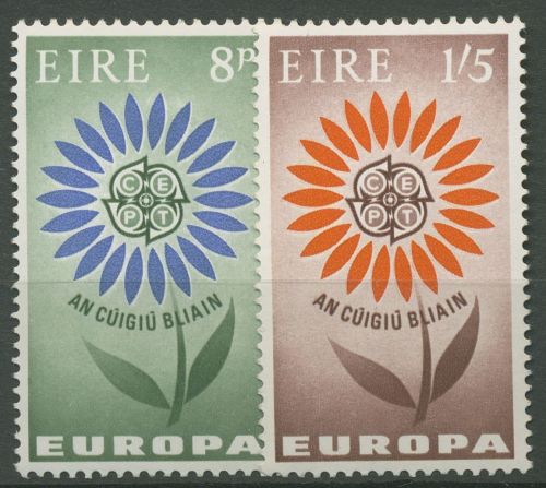 Irland 1964 Europa CEPT Stilisierte Blume 167/68 postfrisch