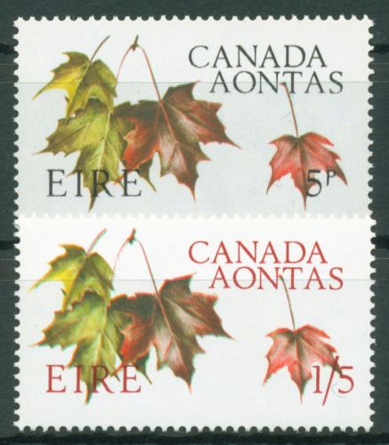 Irland 1967 Bundesstaat Kanada Ahorn 194/95 postfrisch