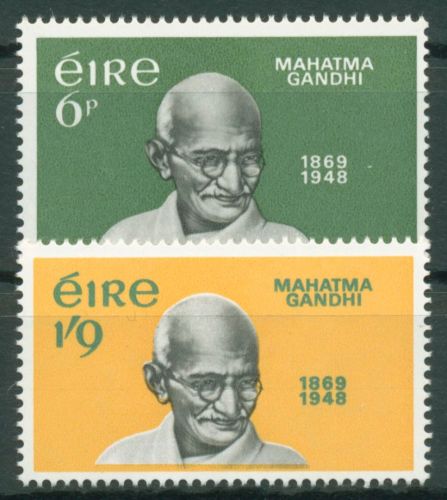 Irland 1969 Mathatma Gandhi 235/36 postfrisch