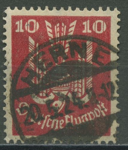 Deutsches Reich 1924 Flugpostmarke Holztaube 345 X TOP-Stempel