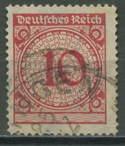 Deutsches Reich 1923 Korbdeckelmuster 340 Pb gestempelt geprüft