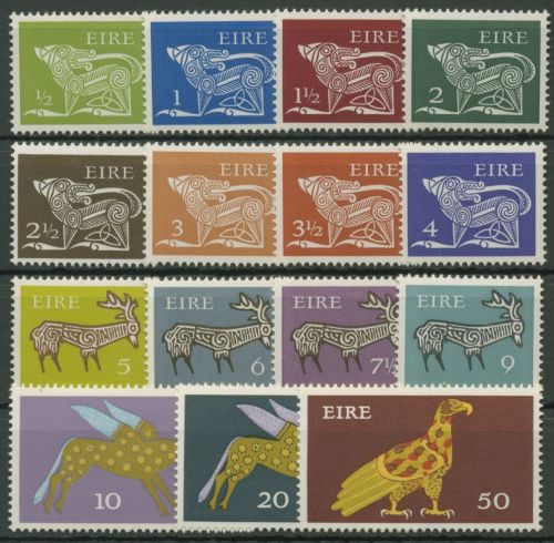 Irland 1971 Freimarken Frühe Irische Kunst 250/64 postfrisch