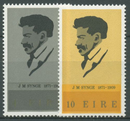 Irland 1971 Dichter John Millington Synge 267/68 postfrisch