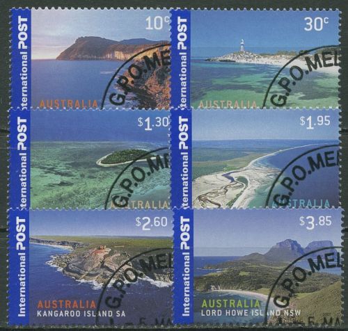 Australien 2007 Inseln Fraser I. Kangoaroo Island 2783/88 gestempelt
