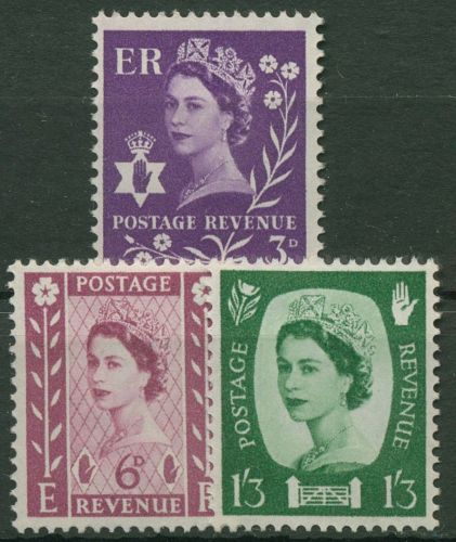 Großbritannien-Nordirland 1958 Königin Elisabeth II. 1/3 x postfrisch