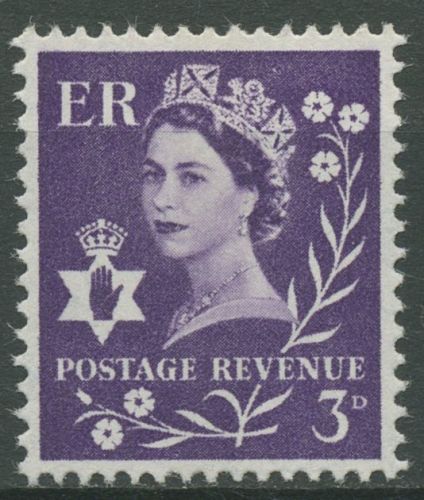 Großbritannien-Nordirland 1958 Königin Elisabeth II. 1 y postfrisch