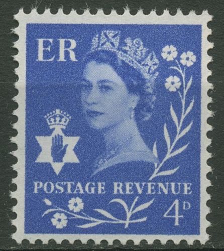 Großbritannien-Nordirland 1966 Königin Elisabeth II. 4 x postfrisch