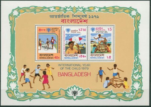 Bangladesch 1979 Int. Jahr des Kindes Block 6 postfrisch (C30087)