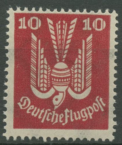Deutsches Reich 1924 Flugpostmarke Holztaube 345 X mit Falz