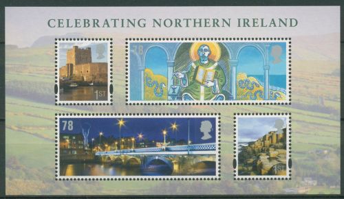 Großbritannien-Nordirland 2008 Nationalfeiertag Block 1 postfrisch (C42127)