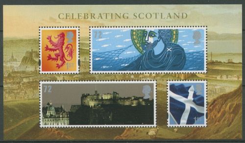 Großbritannien-Schottland 2006 Nationalfeiertag Block 2 postfrisch (C42131)